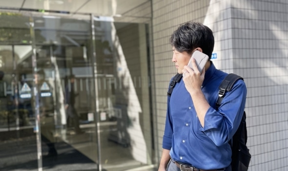 クライアント先へ訪問し、設計方針等を確認、調整、協議を行います