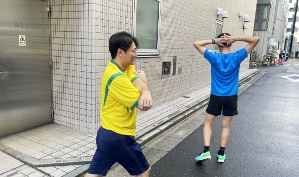 退社終業後にランニング、皇居1周してきます！