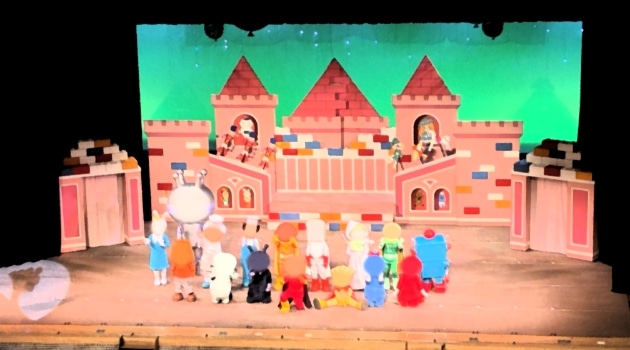 家族でショーを観に